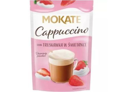 Mokate Cappuccino-Erdbeercreme 110g