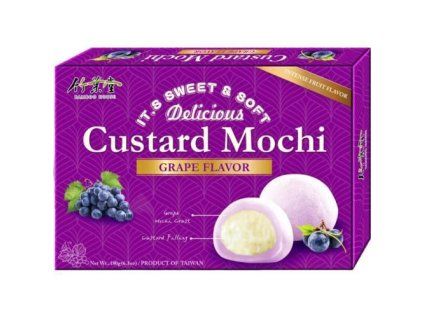 BAMBOO HOUSE Vanillepudding-Mochi mit Traubengeschmack 180 g