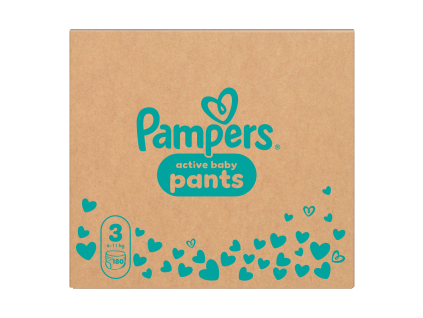 Pampers Active Pants MBox S3 (180 Stück/Box)