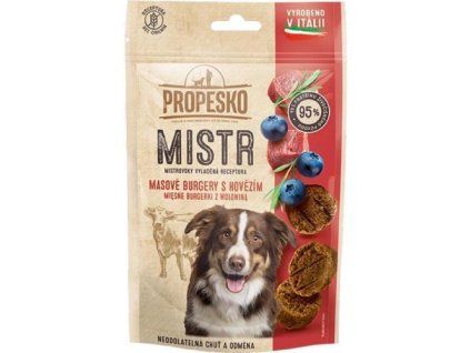 Propesko Master Snackfleischburger mit Rindfleisch 60 g