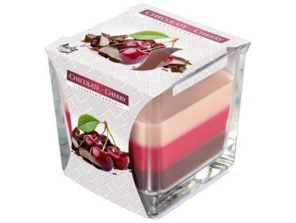 Bispol Kerze Schokolade Kirsche 170g
