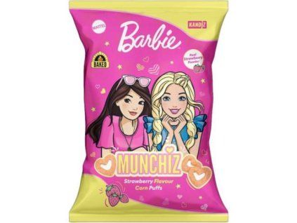 Munchiz Cornpuffs Barbie Erdbeere 40g