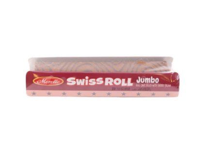 Morello-Biskuitrolle mit Kirschcreme, 300 g
