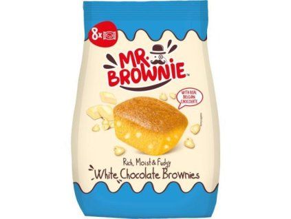 MrBrownie Brownies, weiße Schokolade, 200 g
