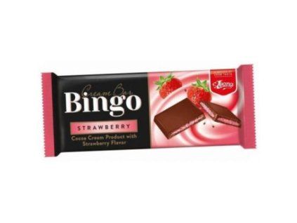 Leona Bingo Schokolade-Erdbeere 90g