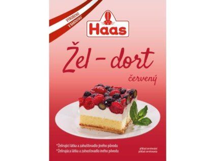HAAS Geleekuchen rot 11 g