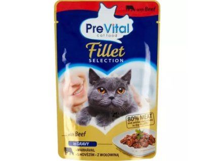 PreVital Naturel Rindfleischbeutel 85g