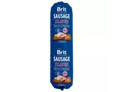 Britische Wurst, Hähnchen + Weißfisch 800 g