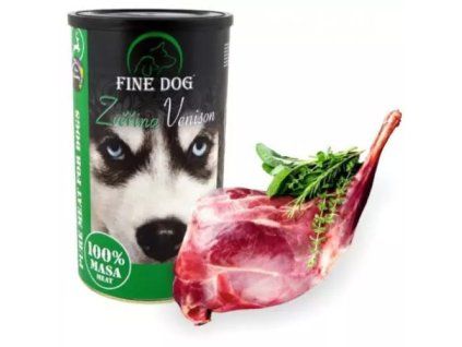 FineDog Geflügelkonserve, 100 % Fleisch, 1200 g