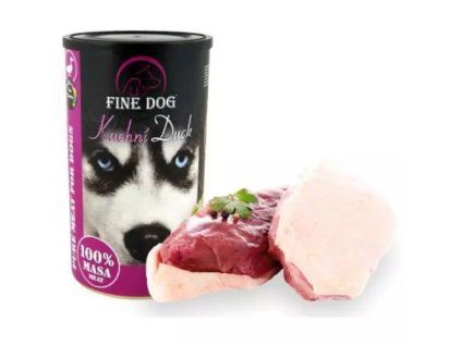 FineDog Wildfleischkonserve, 100 % Fleisch, 1200 g
