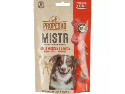 Propesko Mistr Snack Rindfleisch weiche Würfel 90g