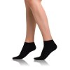 BAMBOO AIR LADIES IN-SHOE SOCKS - Kurze Damen Bambussocken - Schwarz 35 - 38