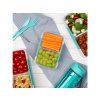 Sistema To Go Kleine geteilte Snackbox mit 2 Fächern, 350 ml, Minze