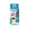 Sistema 2er-Set Joghurtbecher zum Mitnehmen, 150 ml