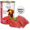 FineDog Exklusives Rindfleischkonserven, 100 % Fleisch, 400 g