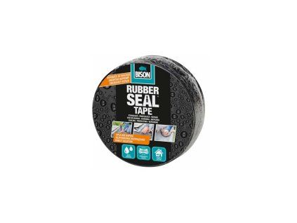 Bison afdichtingstape RUBBER SEAL 7,5 cm x 5 m