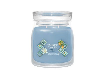 YANKEE CANDLE AZURE SKY SIGNATURE MEDIUM