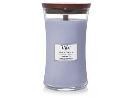 Grote WoodWick Lavendel Spa vaas