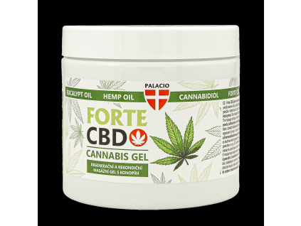 PALACIO Forte CBD-massagegel, 600 ml