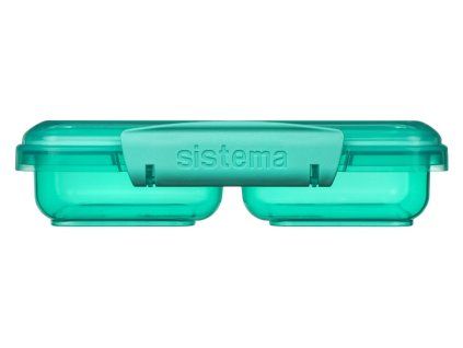 Sistema Lunch Small Split lunchbox met 2 compartimenten, 350 ml, mintgroen