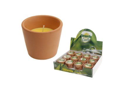 Citronella terracotta, 75x65mm