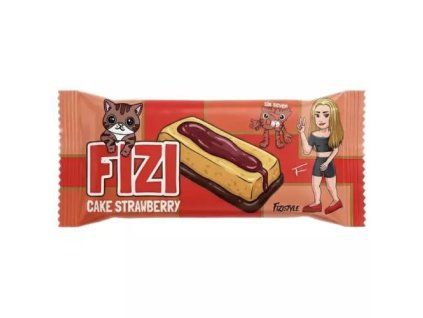 FIZI Aardbeiencake 38 g