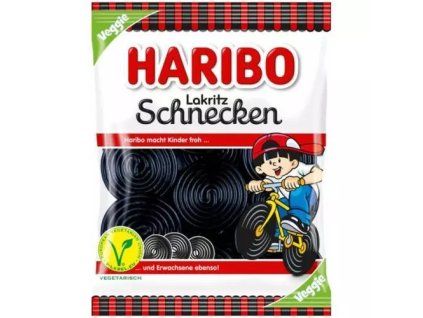 Haribo drop schnecken veggie 175g N2 LE