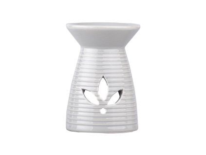 Aromalamp van keramiek, wit, 95x135 mm