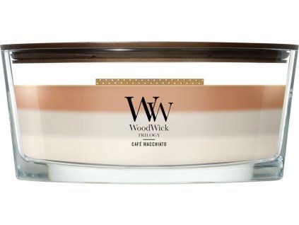 WoodWick Trilogy Café Macchiato kaarsboot