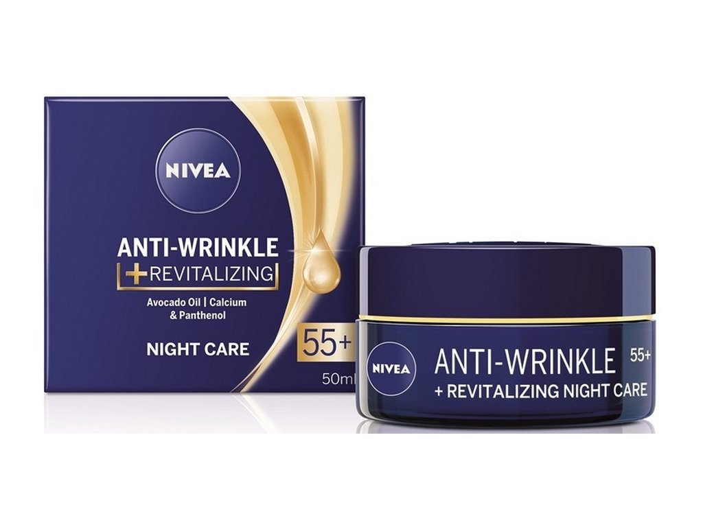Nivea Anti-Wrinkle Revitalizing Night Cream нощен крем за всички типове кожа 50 мл