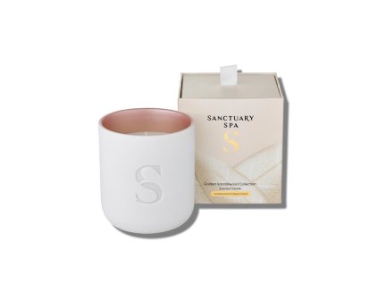 Свещ SANCTUARY SPA Златно сандалово дърво 260 г