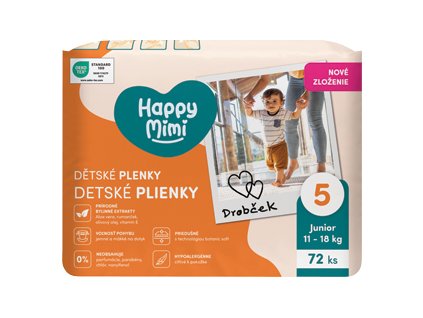 Happy Mimi JUMBO 5 (72 бр./фол) Junior