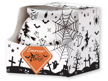 Ароматна свещ Emocio в стъкло Boo 80×72 мм