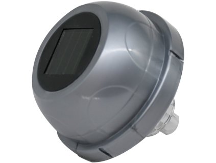 Соларна капачка Madona за покривно стъкло Ø 95 мм сребриста