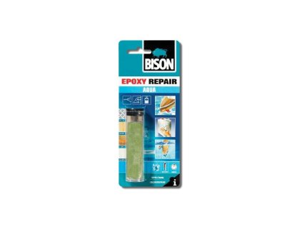 Пластилин BISON за залепване на мокри повърхности EPOXY REPAIR AQUA 56 г