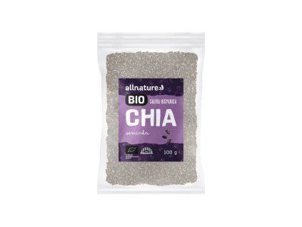 allnature chia seminka bio 100 g