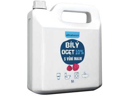 allnature bily ocet 10 s vuni malin 5000 ml