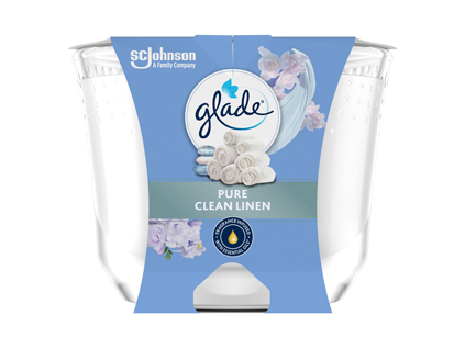 Свещ Glade 204 г Чист лен