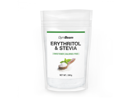 erythritol stevia 240 g gymbeam