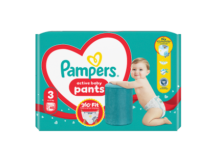 Pampers Active gats VP S3 (40 бр./фол)