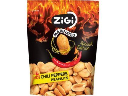 Фъстъци ZIGI люти чушки 70 г