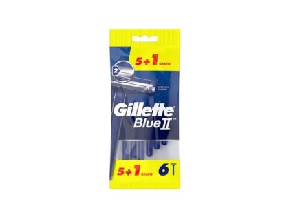 92326 gillette jednorazovy strojek blue2 6ks