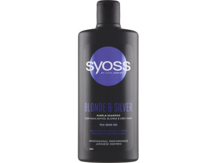 95422 syoss sampon 440ml blonde and silver