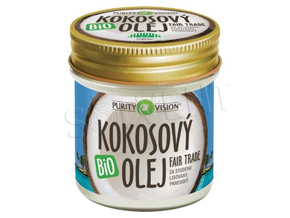 120015 purity vision kokosovy olej 120ml bio