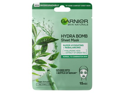 125496 garnier maska 28g green tea