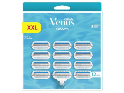 Gillette substitutes VENUS 12 pcs Smooth