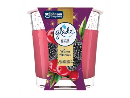 Glade candle 112g Winter Berries