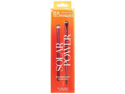 REAL TECHNIQUES Solar Power Eye and Eyebrow Brush Duo