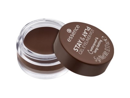 essence gel eyeliner STAY & PLAY 02