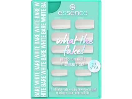 essence what the fake! set with artificial nails PRESS-ON 04